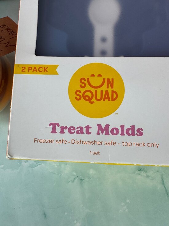 Sun Squad Other - ★ Sun Squad Seashell Treat Molds 2 Pack Popsicle Ice Cream Mold Set